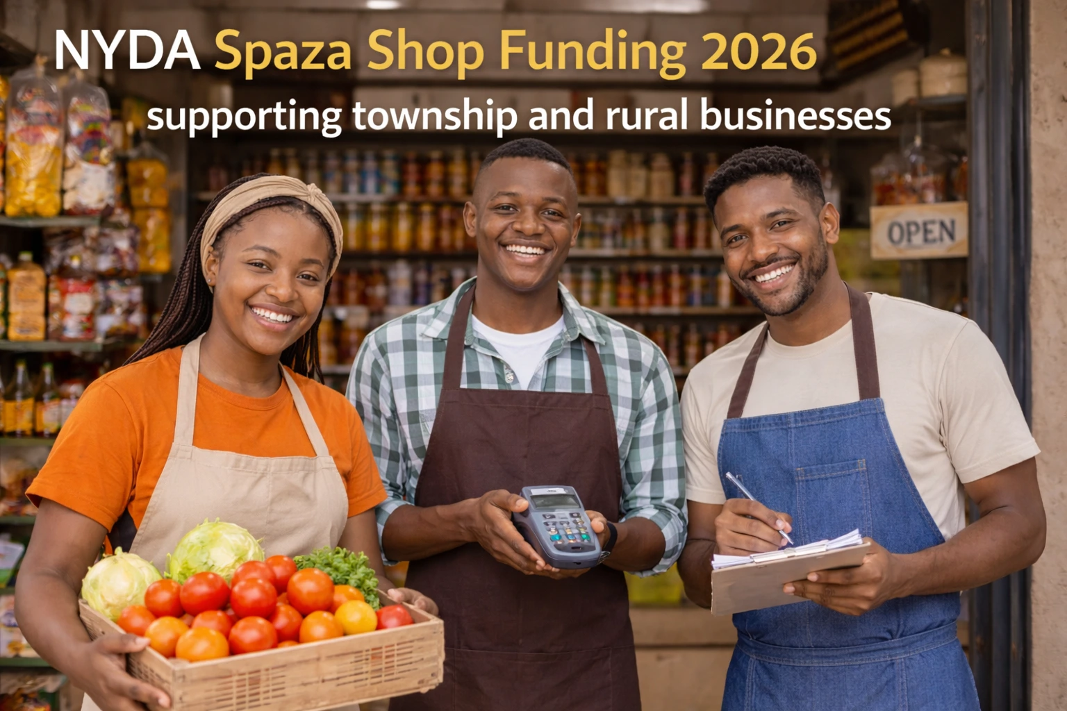NYDA Spaza Shop Funding 2026