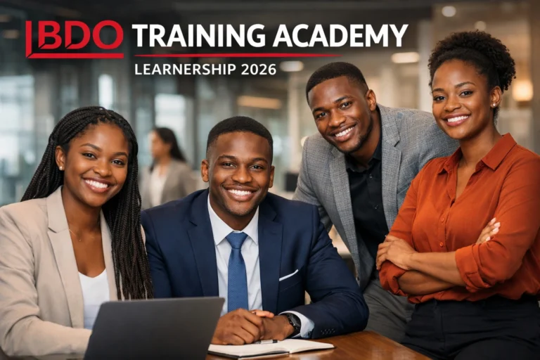 BDO Training Academy Learnership 2026