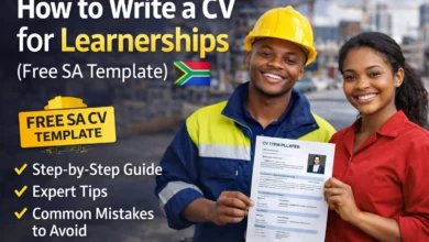How to Write a CV for Learnerships