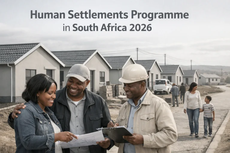 Human Settlements Programme in South Africa 2026