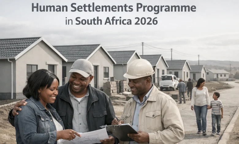 Human Settlements Programme in South Africa 2026
