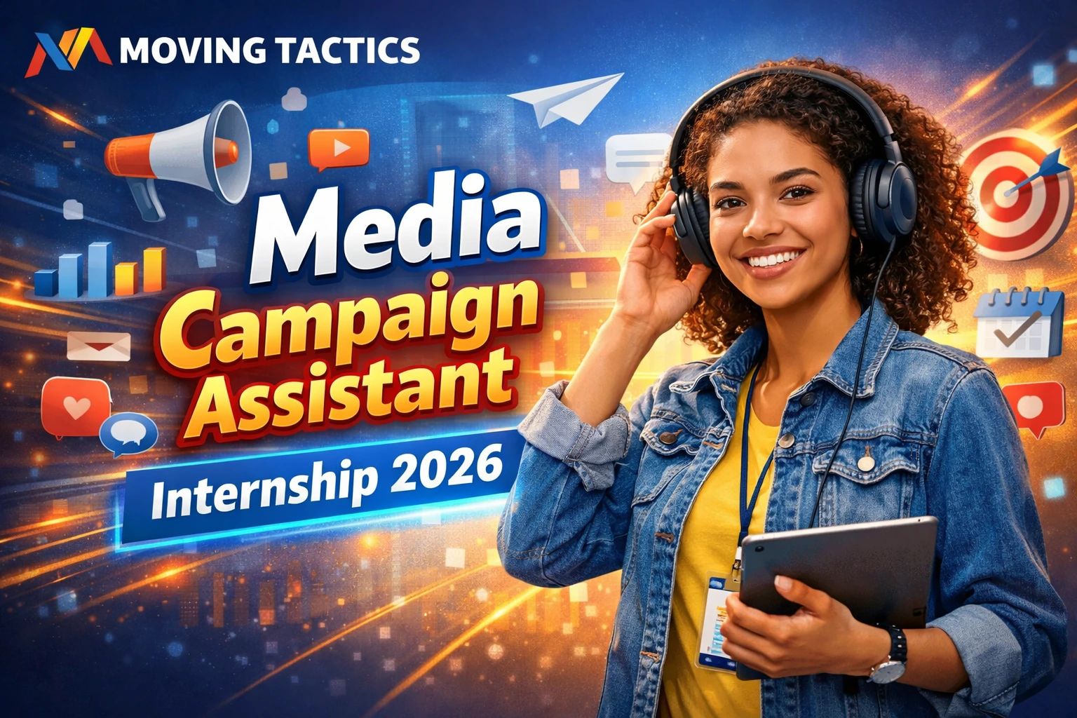 Moving Tactics Media Campaign Assistant Internship 2026