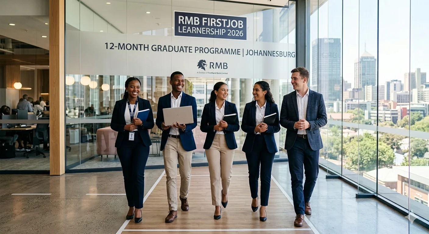 RMB FirstJob Learnership 2026