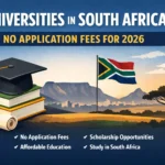 Universities in South Africa with No Application Fees for 2026