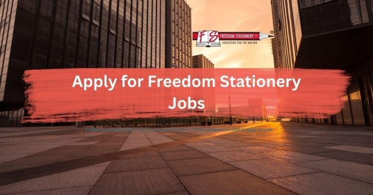 Careers at Freedom Stationery