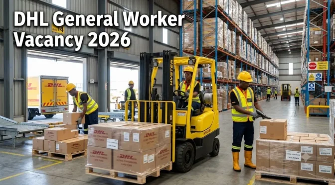 DHL Supply Chain General Worker Vacancy 2026