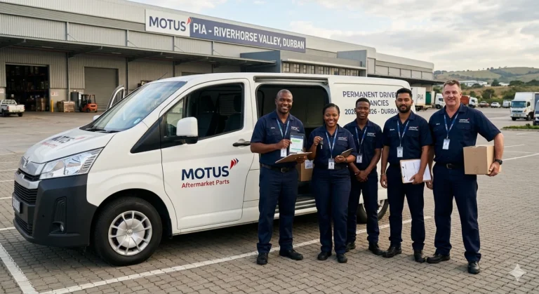Motus Aftermarket Parts Driver Vacancy 2026