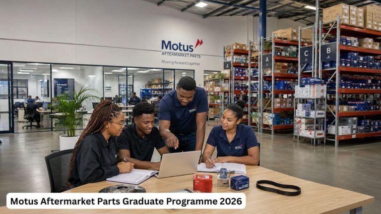 Submit Your CV for the Motus Aftermarket Parts Cashier Vacancy