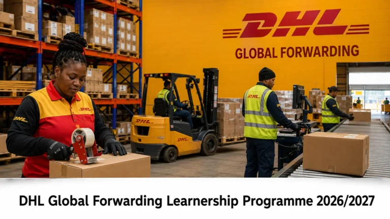 Apply for the DHL Global Forwarding Learnership Programme