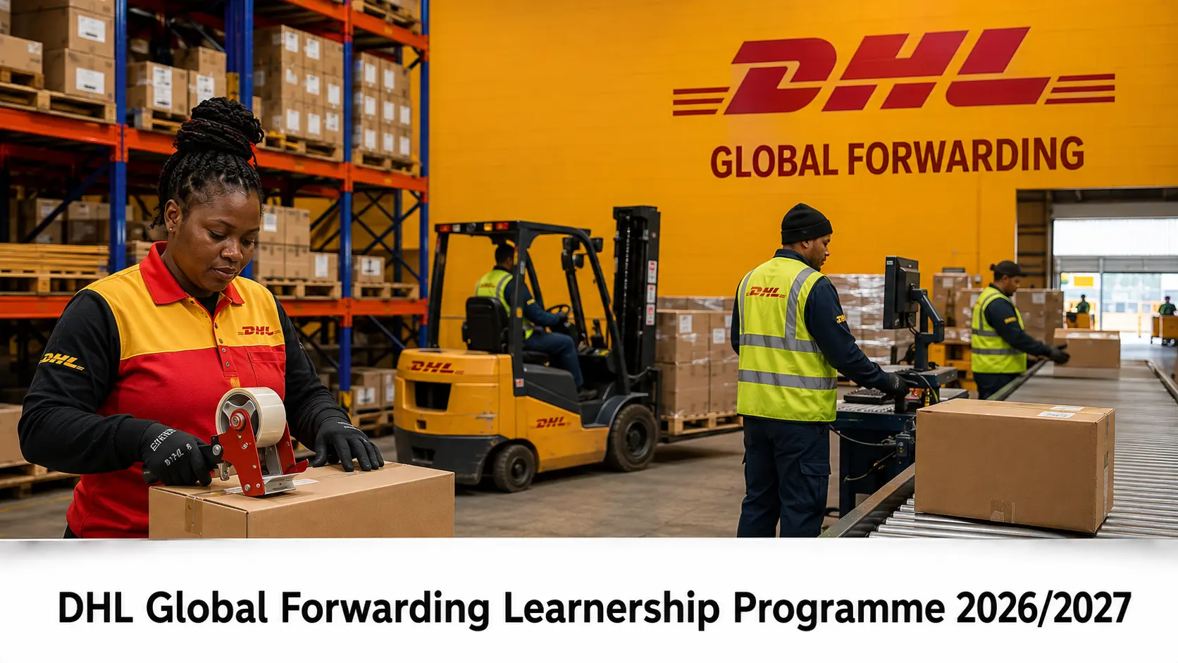 Apply for the DHL Global Forwarding Learnership Programme